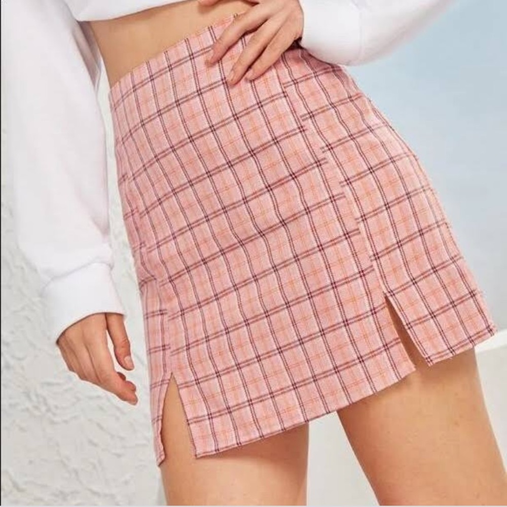 Brandy Plad skirt